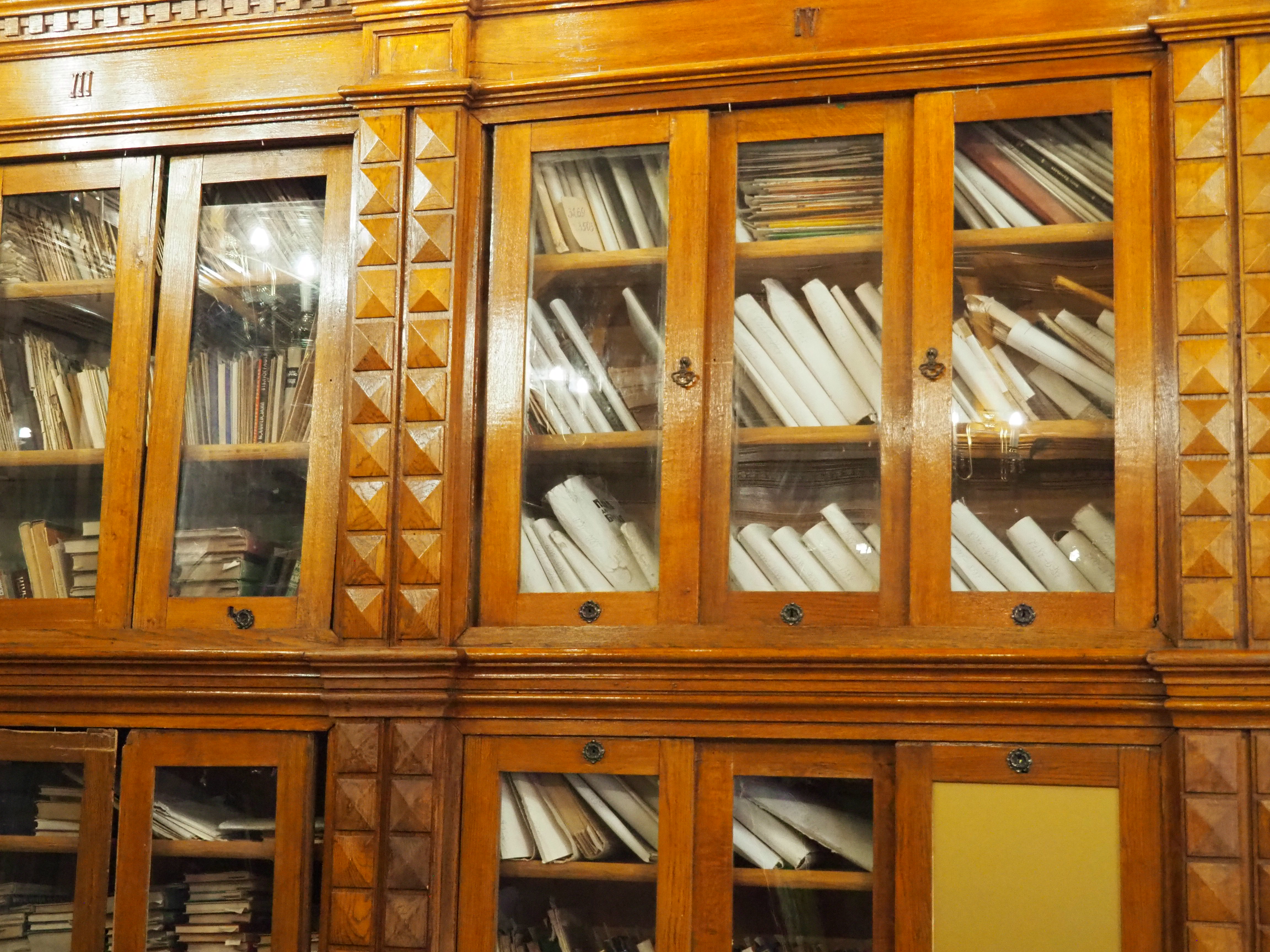 Les rangements des livres.